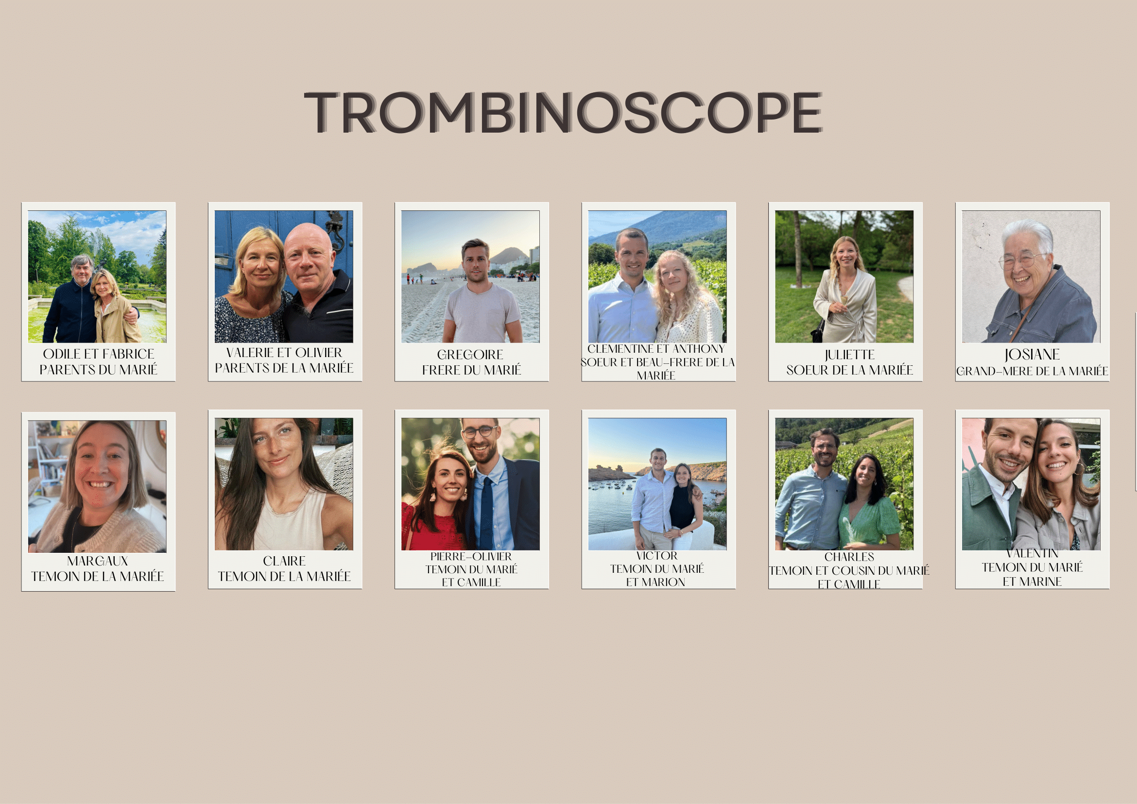 Trombinoscope P1